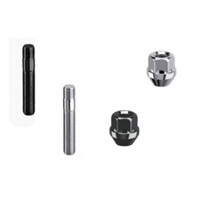 Kit da 16 Prigionieri / Dadi  M12 x 1.5 50/80/15