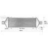 Boost Intercooler 520x197x90mm - 63mm - Competition 2015