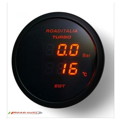 Road Italia Turbo/temperatura gas scarico Roaditalia a doppia lettura
