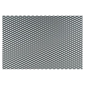 Griglia alluminio nera 110x20cm maglia stretta outlet