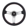 Volante classico Epoca - in pelle con cuciture rosse