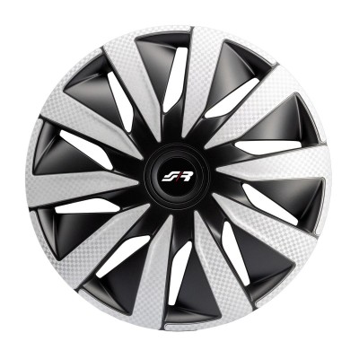 Copricerchio 14" Lazio Carbon Silver Black