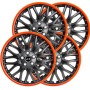 Kit copricerchi 15" Orden GTR Red Black