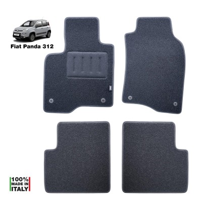 Kit tappetini su misura Fiat Panda 312