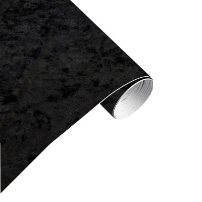 Velluto nero adesivo H 140cm