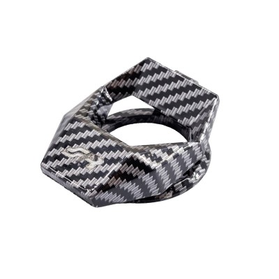 Protezione pulsante starter Carbon Look