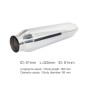 Custom Muffler silenziatore universale id 58mm