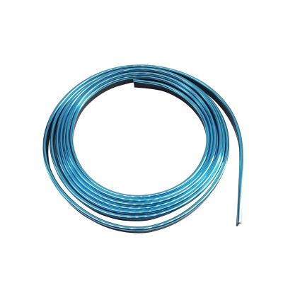 Profilo cromato blu