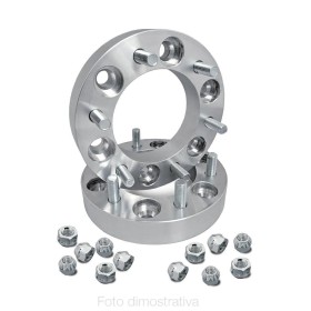 2 distanziali ruota 30mm 4x98 con bulloneria centraggio 58,1