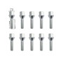 10 bulloni ch.17 12x1.25 l.40mm