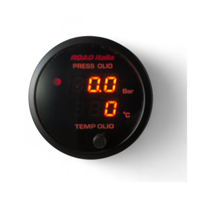 Road Italia Pressione olio/temperatura olio doppia lettura