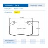 Pastiglie Freno Pagid E1408