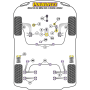 Powerflex PFF5-111-XX Boccola barra antirollio posteriore Mini R50/52/53 Mk1 (2000 - 2006)