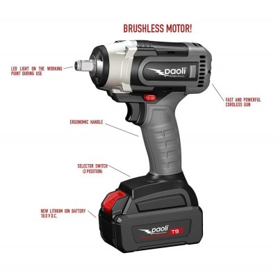Avvitatore cordless Dino Paoli TORNADO