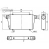 Boost Intercooler 450x300x76mm - 63mm - Competition 2015