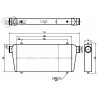 Boost Intercooler 600x300x76mm - 76mm - Competition 2015