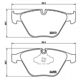 Brembo Sport HP2 07B31499 BMW 3 (E90)