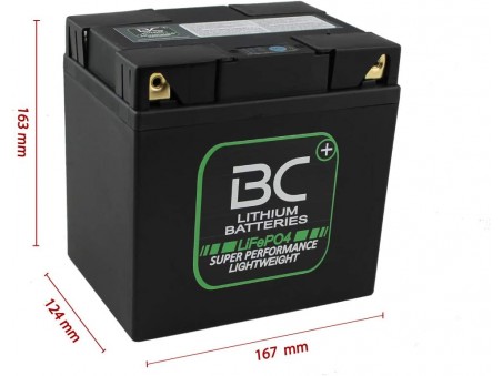 Batteria Moto al Litio BC Batteries BCTX30H