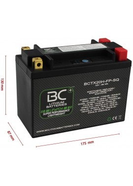 Batteria Moto al Litio BC Batteries BCTX20H