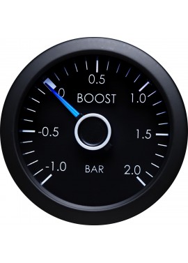 Depo Racing Serie Volkswagen Manometro Turbo -1+2 Bar Bianco