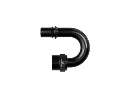 Raccordo graffabile a tubo 180° femmina concavo