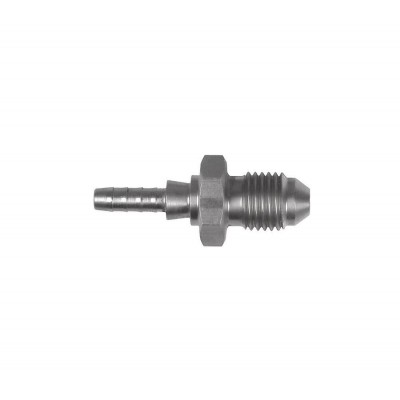 Raccordo graffabile inox dritto maschio, convesso - JIC 3/8 x 24