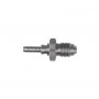 Raccordo graffabile inox dritto maschio, convesso - JIC 3/8 x 24