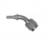Raccordo graffabile inox a tubo 45° femmina, concavo - JIC 3/8 x 24