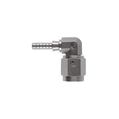 Raccordo graffabile inox forgiato 90° femmina, concavo - JIC 3/8 x 24