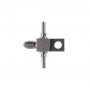 Raccordo graffabile a T con staffa Attacchi laterali 3/8 x 24