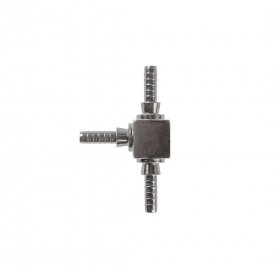 Raccordo graffabile inox a T a 3 vie