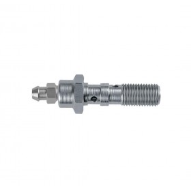 Bullone occhiello doppio inox con spurgo - metrico