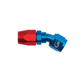 Raccordo Serie 200 alluminio a tubo 30° femmina