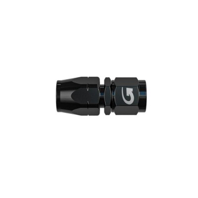 Raccordo Serie 200 alluminio dritto femmina - nero