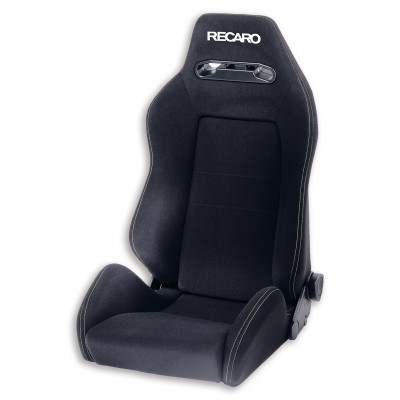 Recaro Speed Velour nero / logo silver
