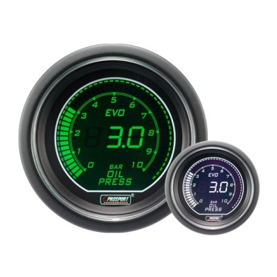 Prosport Serie Evo Digitale Pressione Olio 52mm