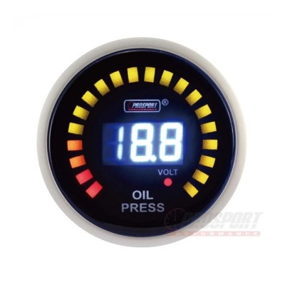 Prosport Serie 2 in 1 Pressione olio/voltmetro  52mm