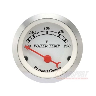 Prosport Serie Classica Bianca Temperatura Acqua 52mm