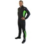 Tuta RRS Diamond Star Nero/ Verde Fluo