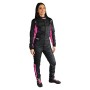 Tuta RRS Diamond Star Nero/ Rosa