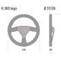 Volante Sparco R383 Scamosciato