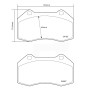 Brembo Sport HP2 07B31421 Alfa Romeo 4C