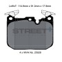 Pagid Street BMW 3 (F30, F80) Ant.