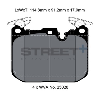 Pagid Street BMW 3 Touring (F31) Ant.
