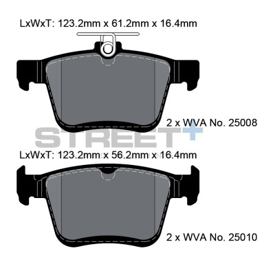 Pagid Street Audi A3 (8V1, 8VK) Post