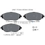 Pagid Street+ VW Golf VII (5G1, BQ1, BE1, BE2) Ant.