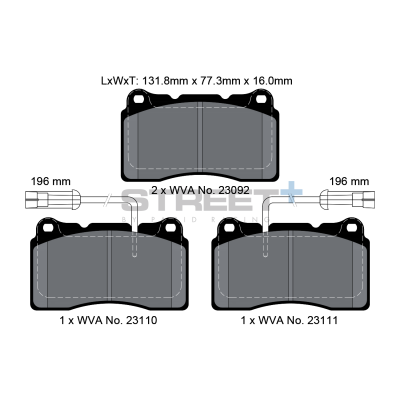 Pagid Street+ Alfa Romeo Spider (939_) Ant.