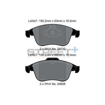 Pagid Street+ Renault Grand Scenic III (JZ0/1_) Ant.