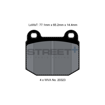 Pagid Street+ Lotus Europa S Ant.